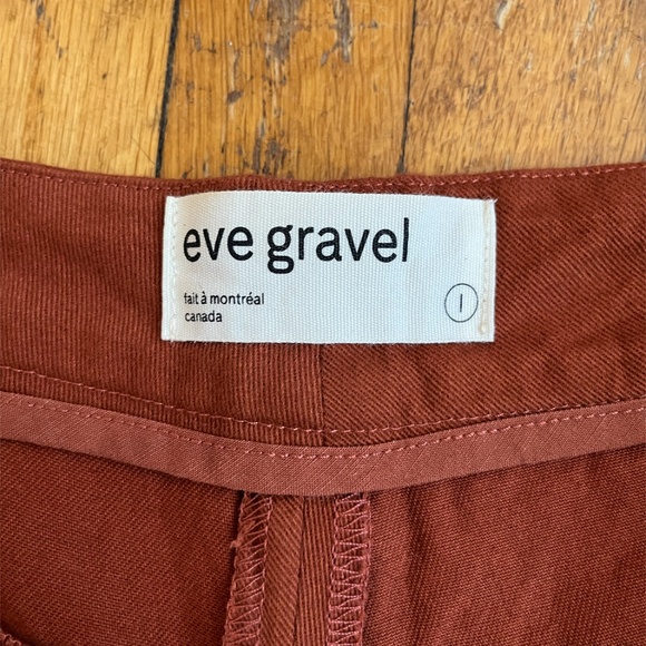 Eve Gravel Reed Pants - Size L - Terracotta - Picture 11 of 13
